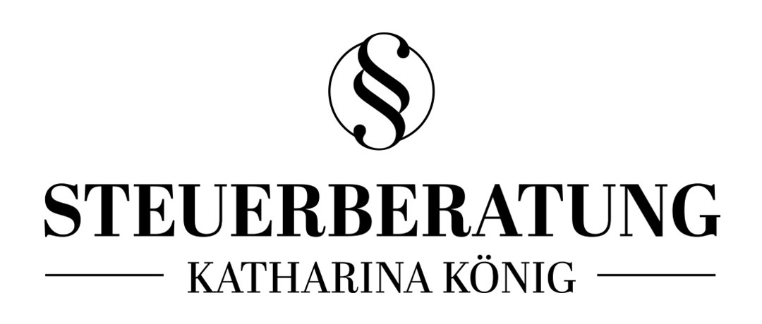Logo Steuerberatung Katharina König einfarbig schwarz